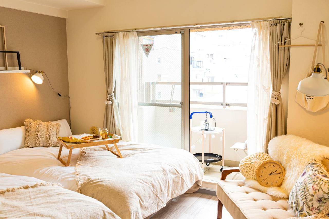 Chuan House - Amemura Aparthotel โอซาก้า ภายนอก รูปภาพ