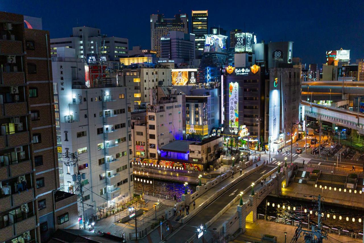 Chuan House - Amemura Aparthotel โอซาก้า ภายนอก รูปภาพ
